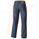 Reborn Crane Denim Motorcycle Jeans Pants - Image 2