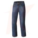 Reborn Crane Denim Motorcycle Jeans Pants
