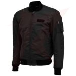 Reborn Leather Bomber Motorcycle Textile Jacket