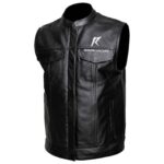 Reborn Leather Redwood Leather Vest
