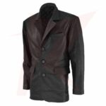 Reborn Fashion Men’s Leather Coat