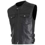 Reborn Leather Concord Leather Vest