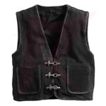 Reborn Leather Suede Vest