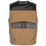 Reborn Leather Cotton Vest - Image 3