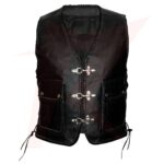 Native American Motorcycle Leather Vest