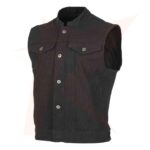 Reborn Leather Redwood 2R Denim Vest