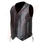 Reborn Leathers 2nd Amendment Leather Vest