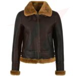 Women's RAF R3 Flying Bomber Reborn Style Leather Jacket