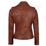 BIKER STYLE WOMEN LEATHER JACKET - Image 2