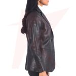 NORMA LEATHER BLAZER - Image 2