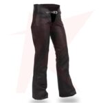 REBORN SWANN GIRL MOTORCYCLE LEATHER CHAPS