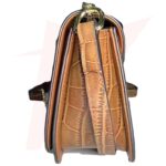 Reborn Leather Charme Brown Leather Ladies Handbag - Image 3