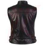 WOMEN'S BODACIOUS BLACK LEATHER VEST - Image 2