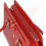 Reborn Leather GLAZE - RED Ladies Bag - Image 2