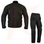2pc Suit Waterproof Motorcycle Suit Cargo Trousers